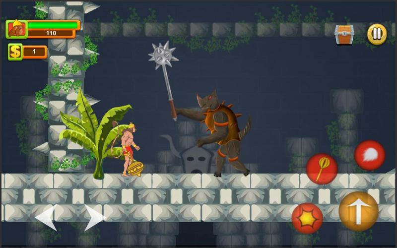Hanuman Adventure Indian game ภาพหน้าจอ 3
