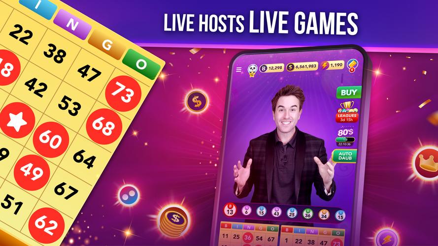 Live Play Bingo Captura de pantalla 1