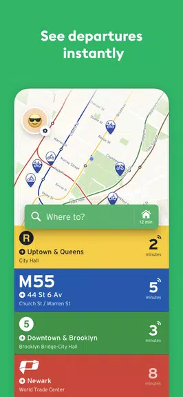 Transit • Subway & Bus Times 스크린샷 0