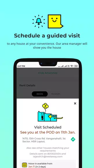 Nestaway-Rent a House/Room/Bed ภาพหน้าจอ 3