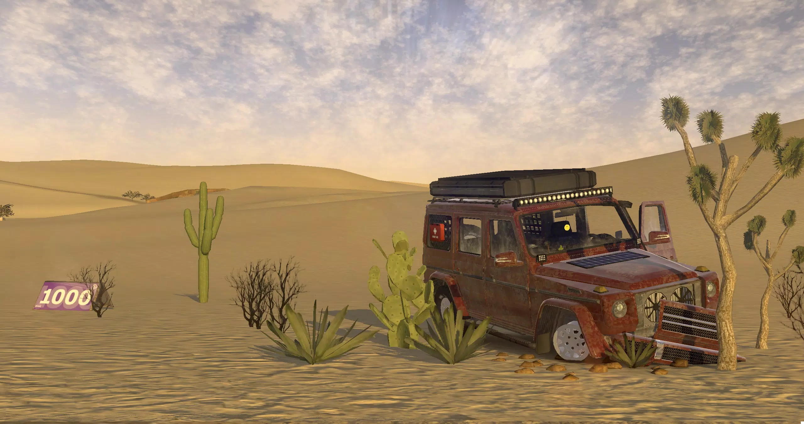 Off-Road Desert Expedition Schermafbeelding 3