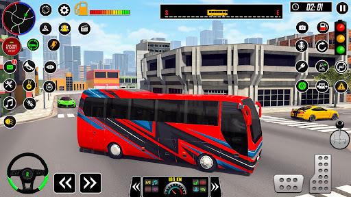 Grand City Racing Bus Sim 3D Screenshot 0