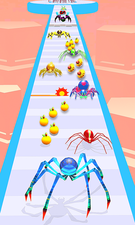 Spider & Insect Evolution Run Captura de pantalla 0