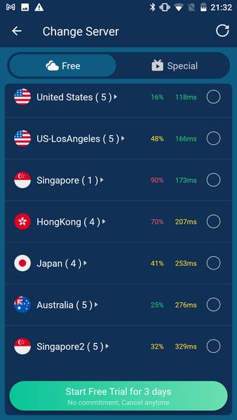 Super VPN Proxy - Proxy Master Screenshot 3