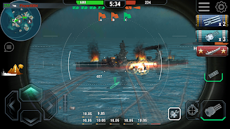 Warships Universe Naval Battle Tangkapan skrin 2