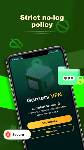 Schermata Gamers VPN: Low Ping Gaming 1