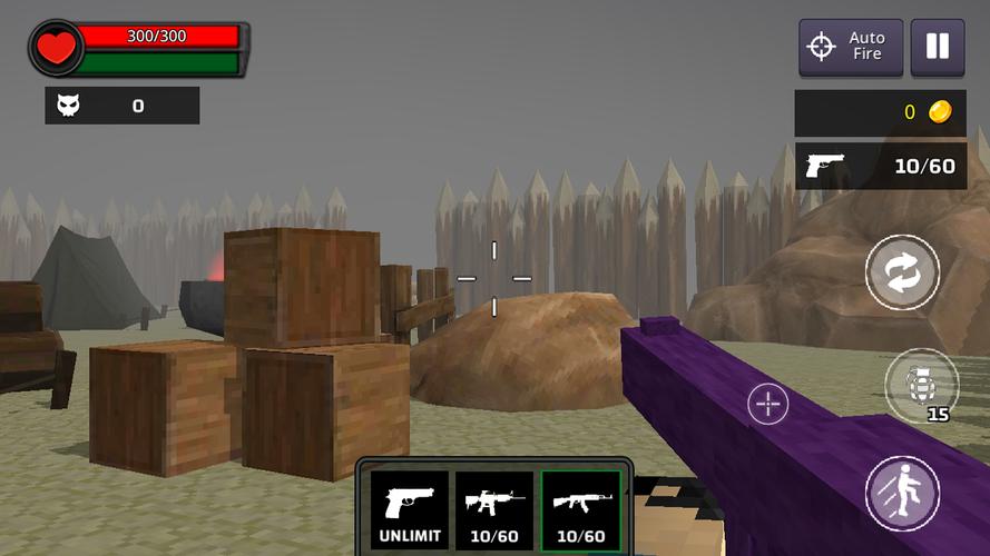 Pixel Gunner 스크린샷 1