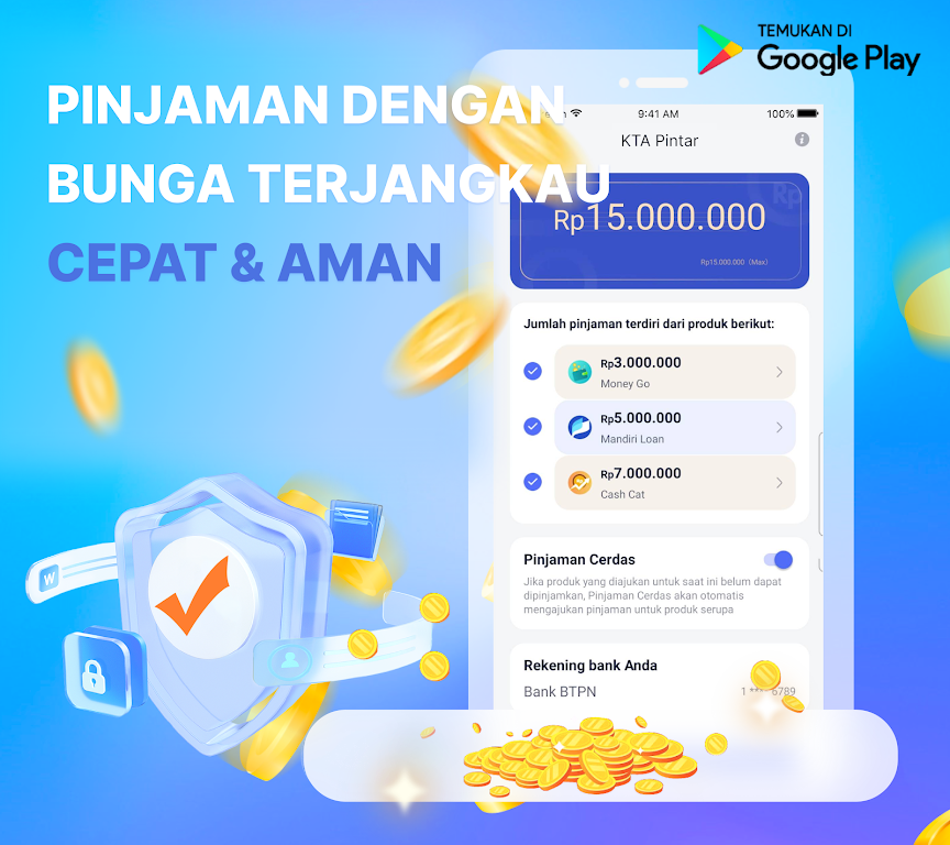 KTA Pintar–Cash Pro Ekran Görüntüsü 2