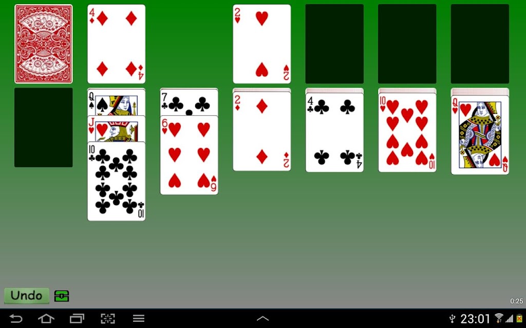 Klondike Solitaire Cards Ảnh chụp màn hình 1