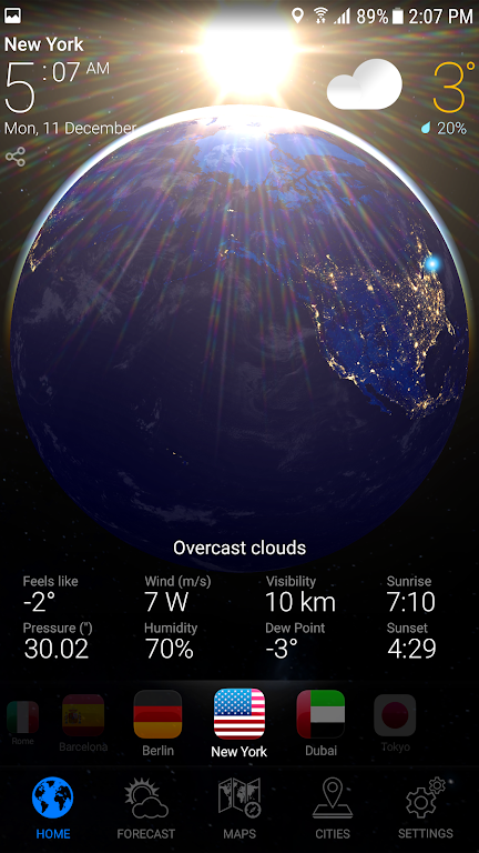 WEATHER NOW Mod Ảnh chụp màn hình 3