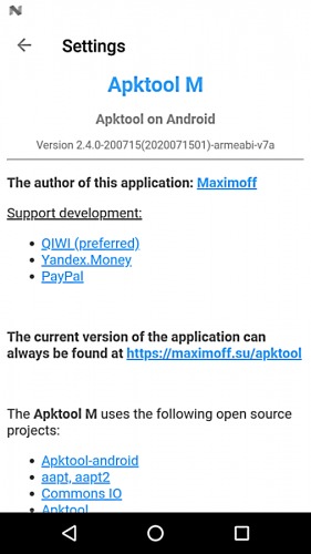 Apktool M Mod Capture d'écran 1