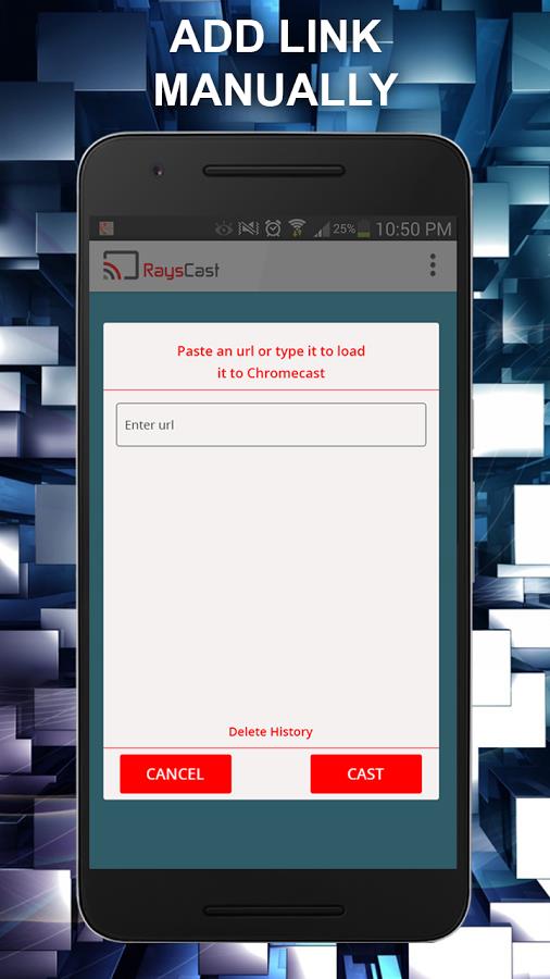 RaysCast For Chromecast 螢幕截圖 0