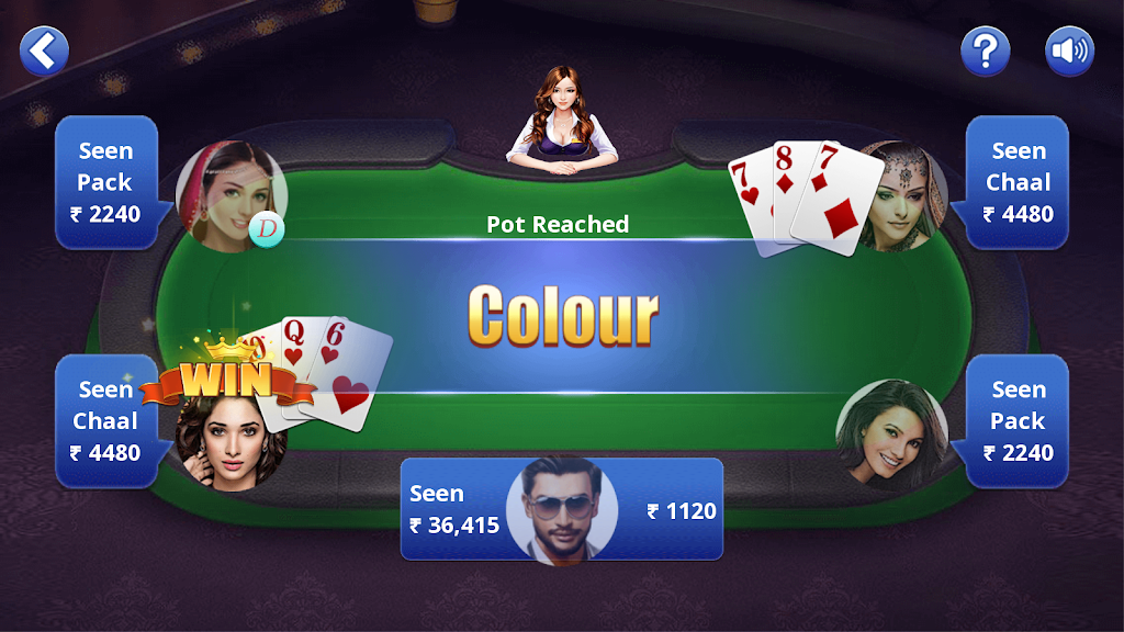 Schermata Teen Patti Offline 3