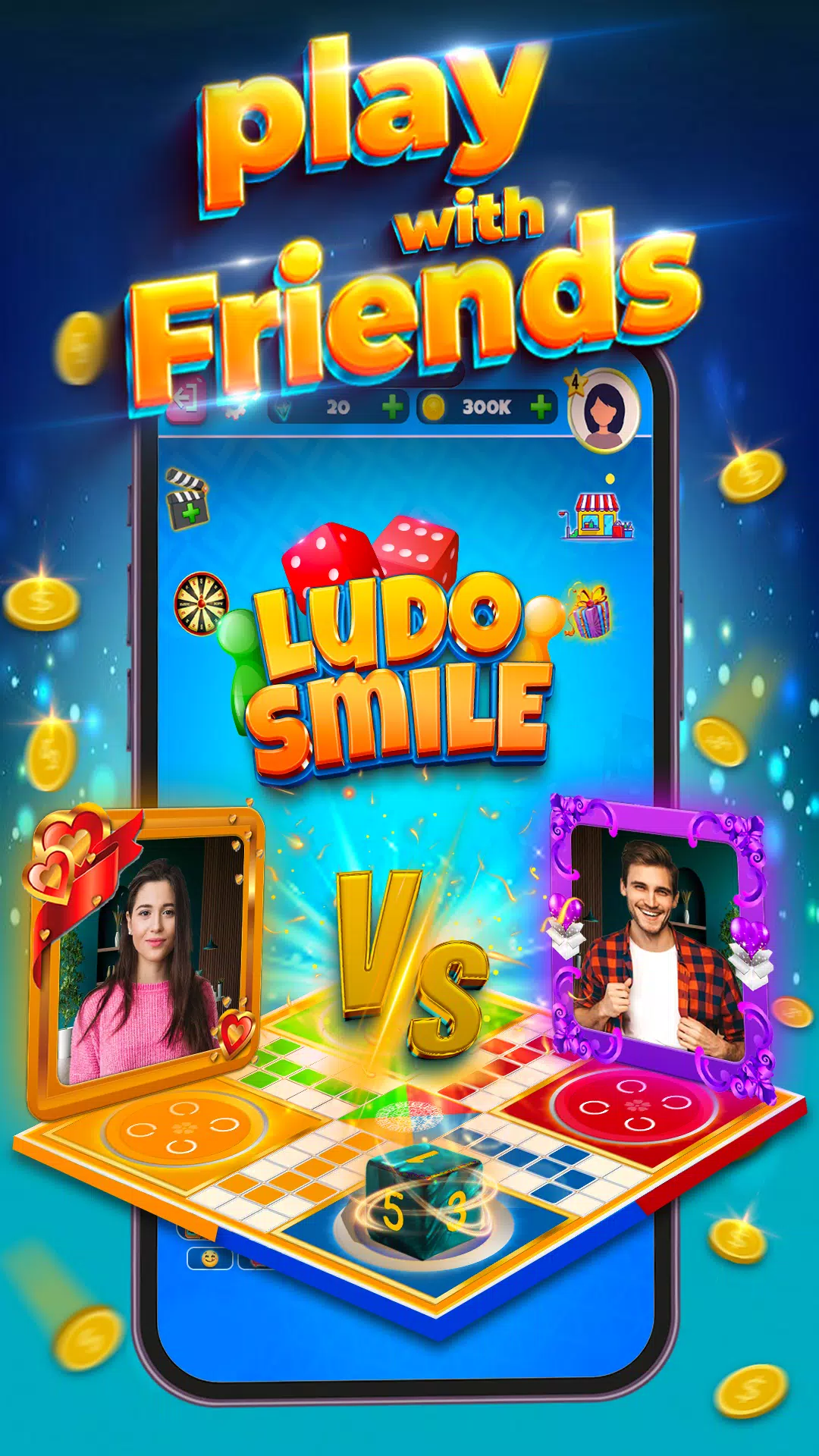 Ludo Online: Dice & Board Game ဖန်သားပြင်ဓာတ်ပုံ 0