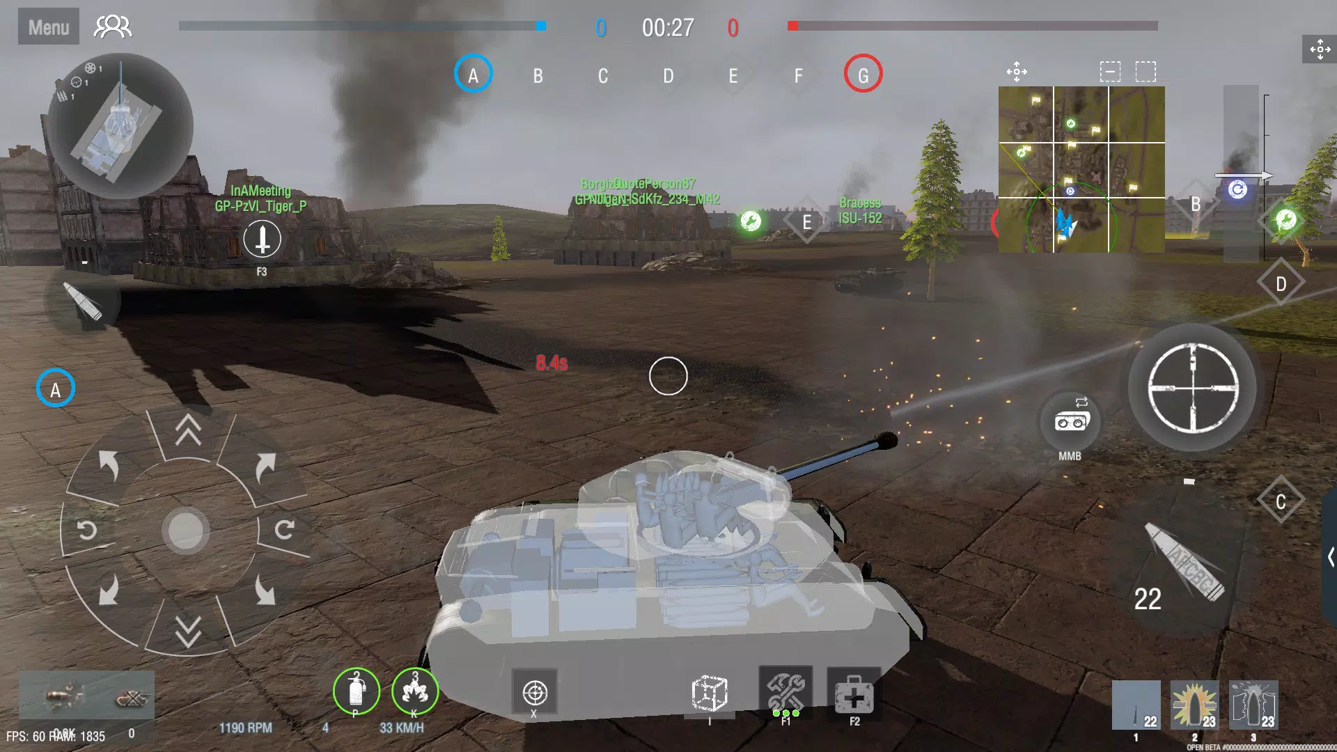 Panzer War 螢幕截圖 2