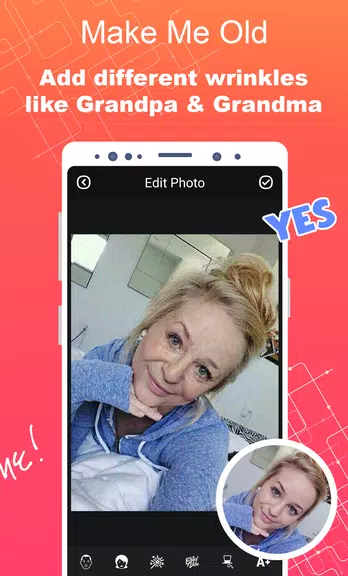 Make Me Old - Aged Face Maker应用截图第1张