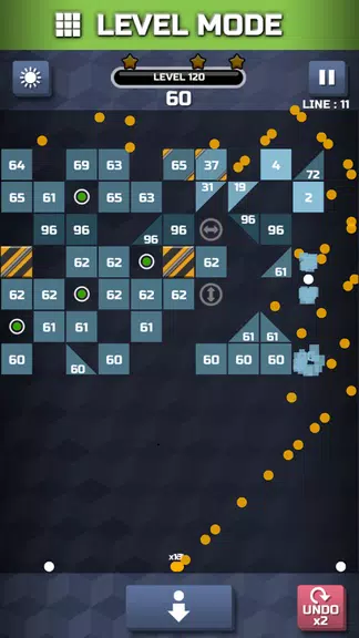 Bricks breaker(Shoot ball) Screenshot 1