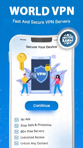 World VPN Ekran Görüntüsü 1