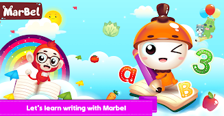 Marbel Writing for Kids Ảnh chụp màn hình 0