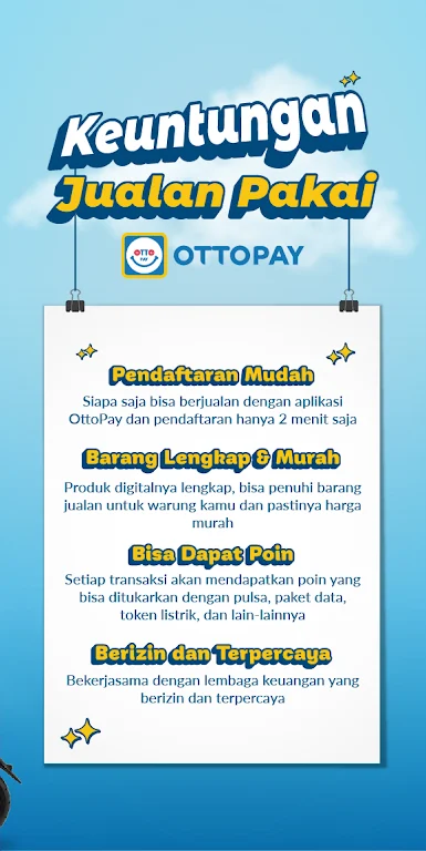 OttoPay - Jual Pulsa, PPOB Ảnh chụp màn hình 1