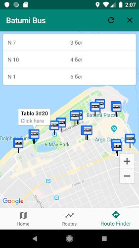 ბათუმის ავტობუსი (Batumi Bus) 螢幕截圖 2