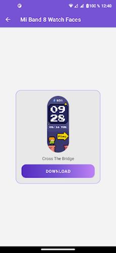 Xiaomi Mi Band 8 Watch Faces Tangkapan skrin 2