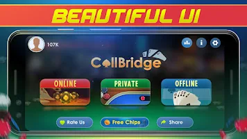 Call Bridge Card Game - Spades Schermafbeelding 1