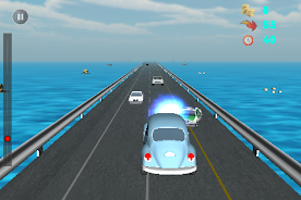 Street Racing Car Drive 3D Ekran Görüntüsü 1