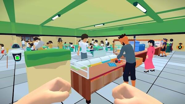 School Cafeteria Simulator 스크린샷 0