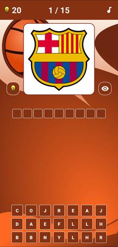 Basketball Logo Quiz 螢幕截圖 1