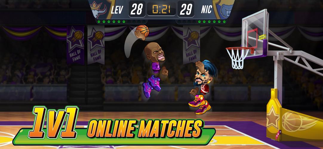 Basketball Arena: Online Game Zrzut ekranu 0