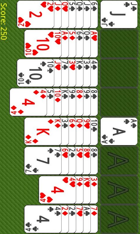 Schermata A Solitaire Suite 0