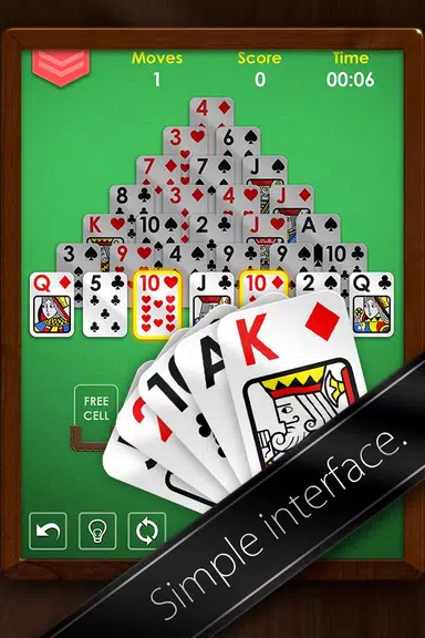 Pyramid Solitaire Premium Card Zrzut ekranu 1