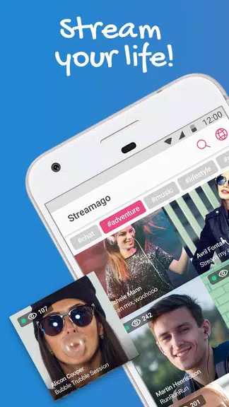 Streamago - Live Video Streaming 螢幕截圖 0