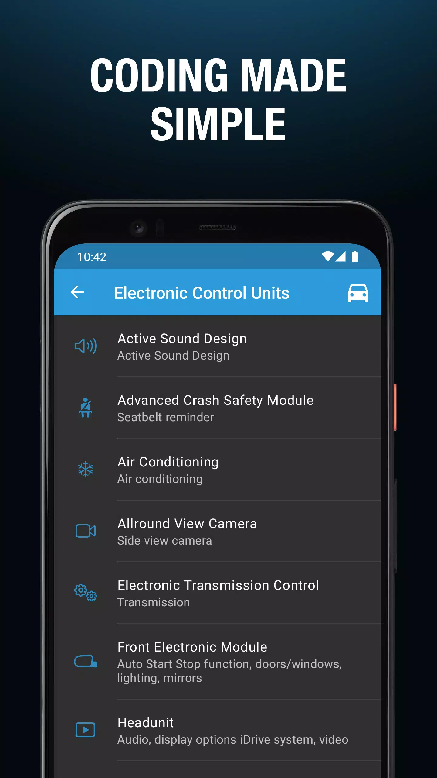 BimmerCode Captura de tela 0