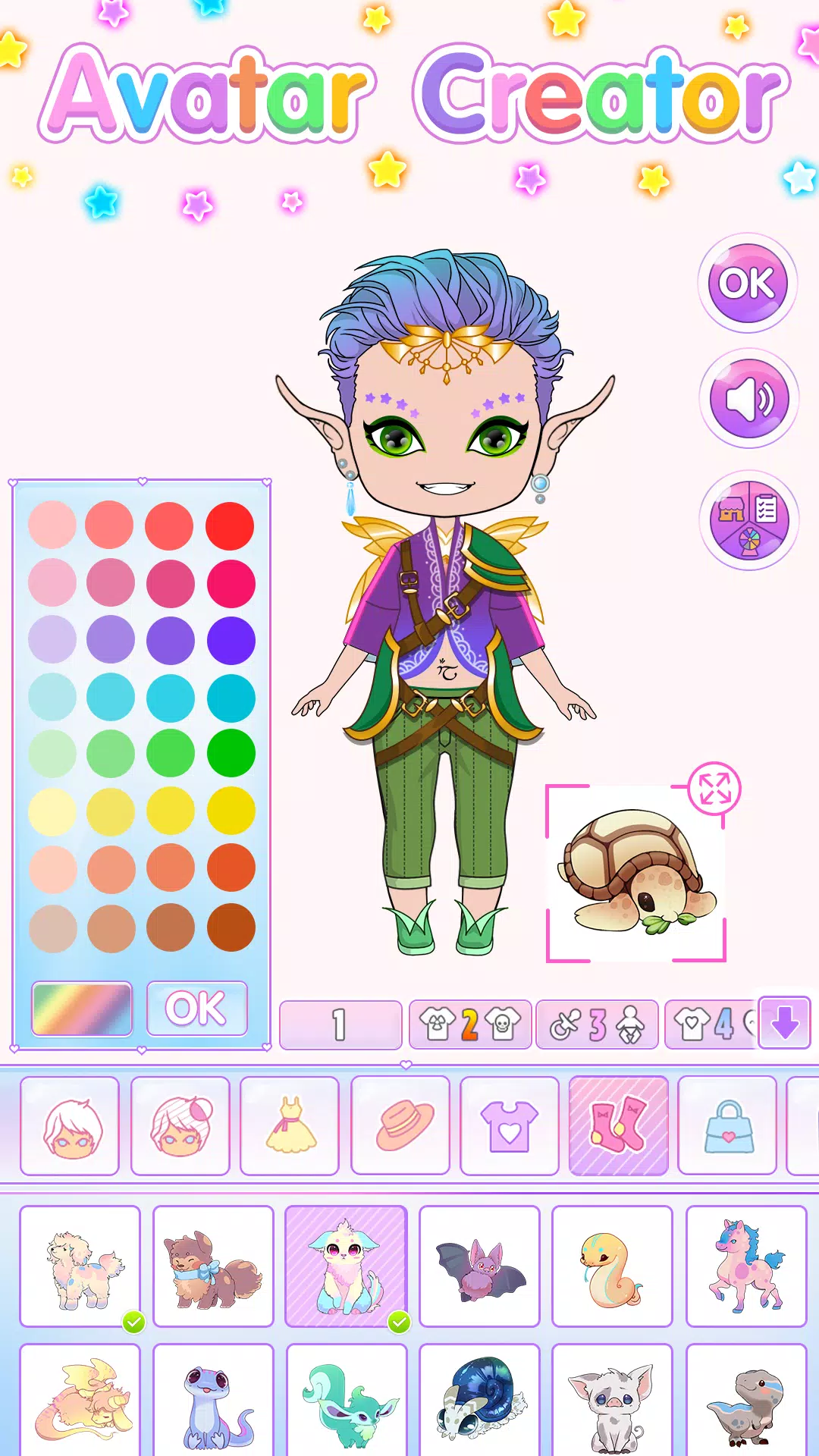 Chibi Puppen: Avatar Erstellen Screenshot 3