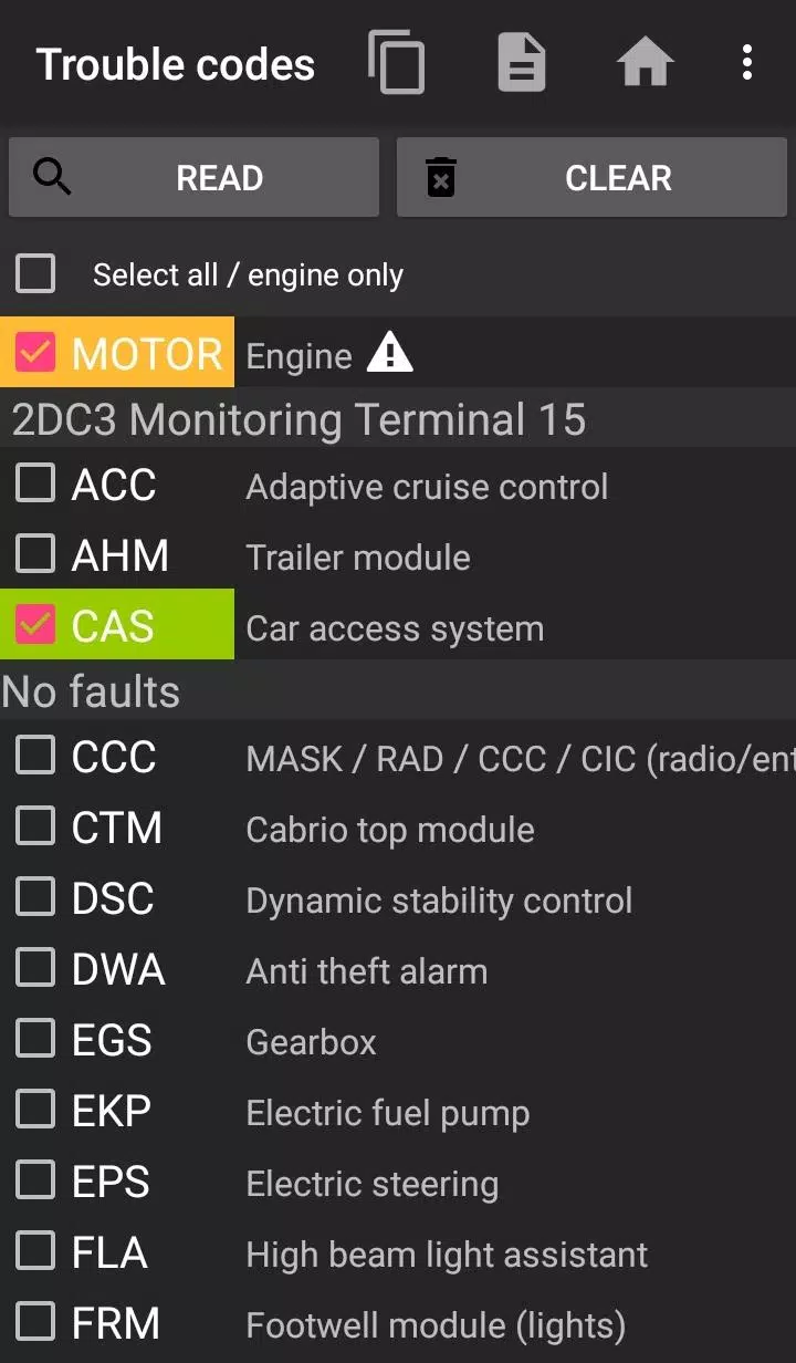 bimmer-tool Lite Capture d'écran 0