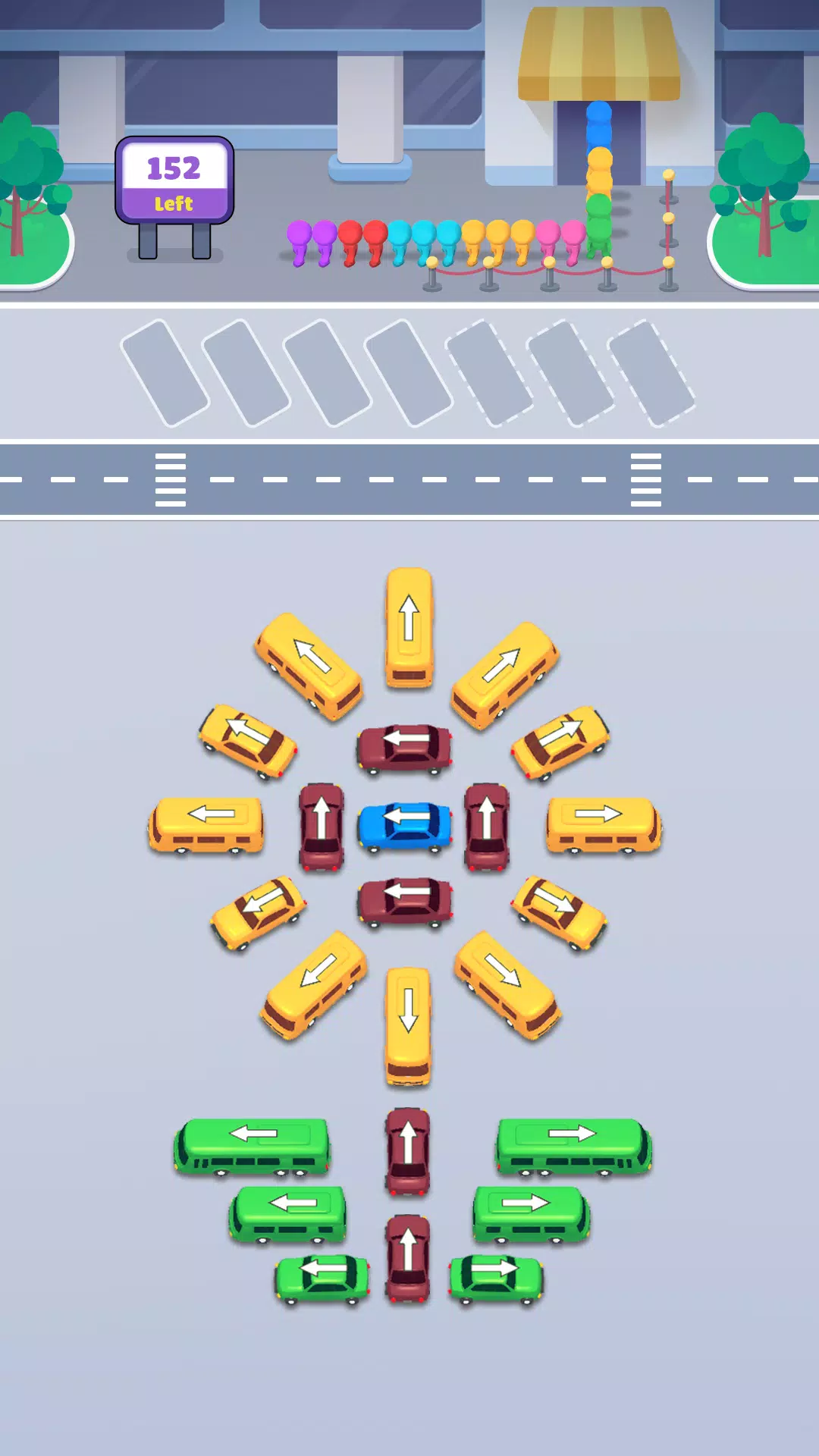 Bus Parking: Car Jam Tangkapan skrin 3