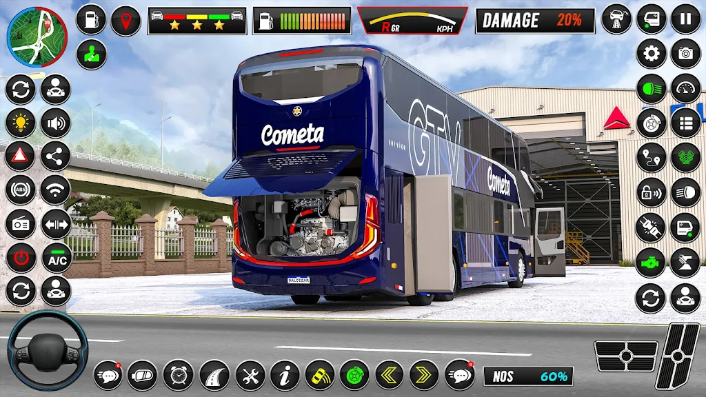 Bus Games 3D City Bus Driving Ekran Görüntüsü 2