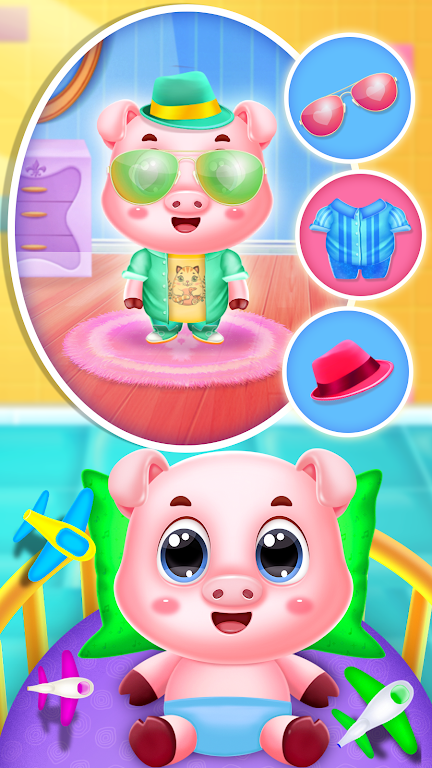 Pinky pig mom newborn 스크린샷 3