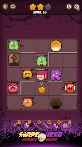 Swipe hero：puzzle game 스크린샷 3