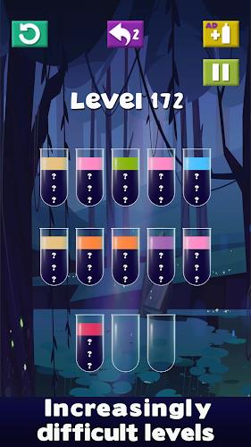 Color Water Sort - Puzzle Game Zrzut ekranu 1