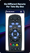 Schermata Remote App For TataSky India 1