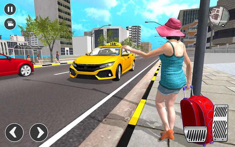 Open World Taxi Sim 2023 Captura de pantalla 1