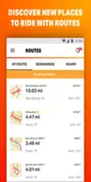 MapMyRide GPS 自行车骑行应用截图第3张