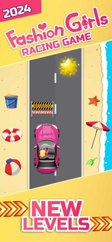 Fashion Girls Racing Game 2024 Captura de tela 1