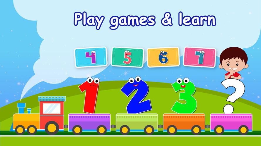 Kids Preschool Learning Games Capture d'écran 1