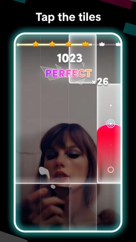 Piano Rainbow Tiles Music Game 스크린샷 3