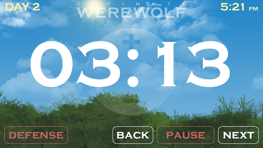 Ultimate Werewolf Timer 스크린샷 0