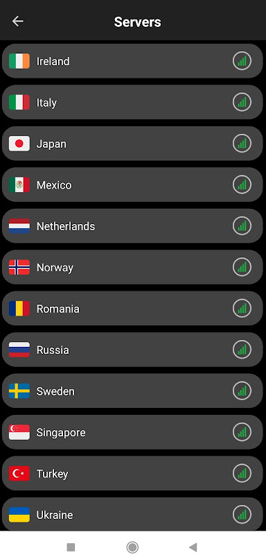 Droid VPN-Secure Proxy Premium 螢幕截圖 1